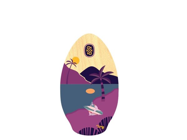 Skimboard SkimOne 35  90cm Wailua Purple Blue