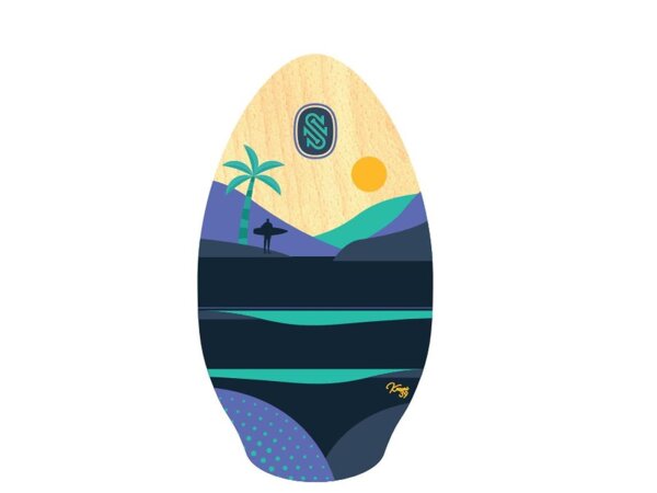 Skimboard SkimOne 39  99cm Kauai Purple Teal