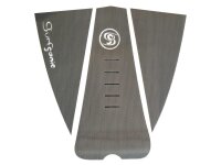 Surfganic Premium Eco Surfboard Foot Grip Tail Traction Pad grey three-piece