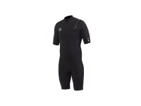 VISSLA Eco 7 Seas 2mm Spring Suit Neopren Shorty schwarz Chest Zip